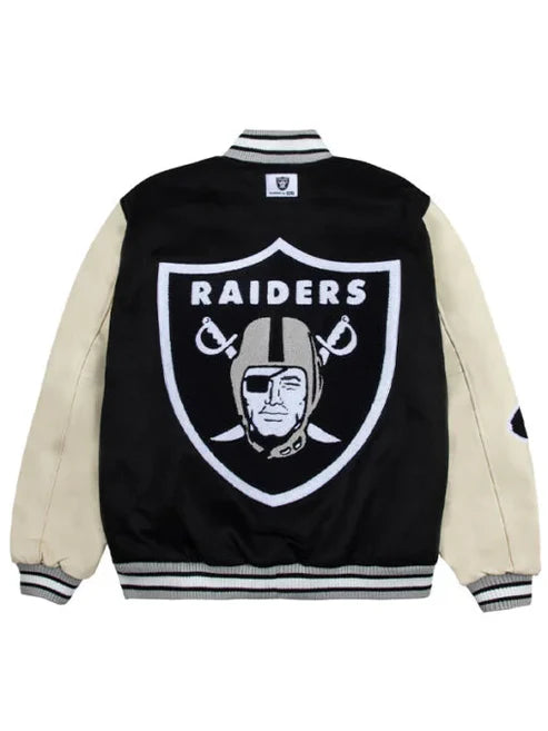 GOLF WANG Las Vegas Raiders Varsity Jacket