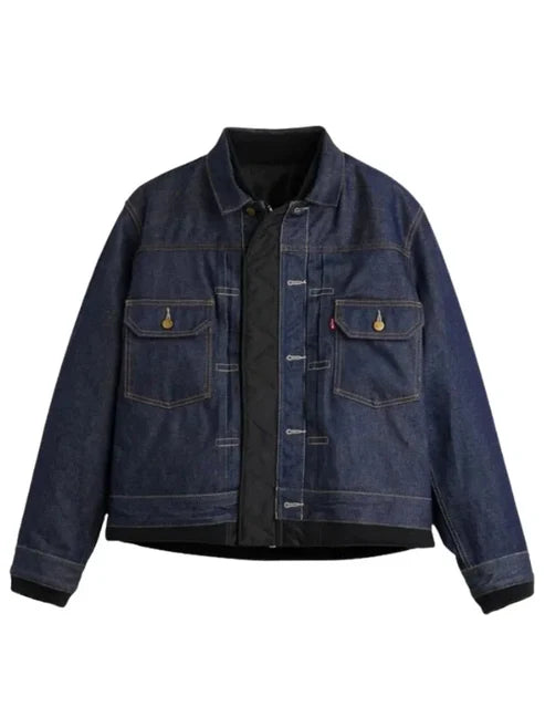 Levi’s x sacai Denim x Nylon Twill Reversible Blouson Jacket