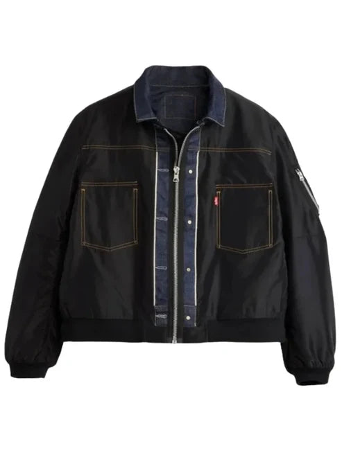 Levi’s x sacai Denim x Nylon Twill Reversible Blouson Jacket