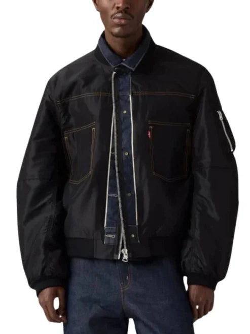 Levi’s x sacai Denim x Nylon Twill Reversible Blouson Jacket