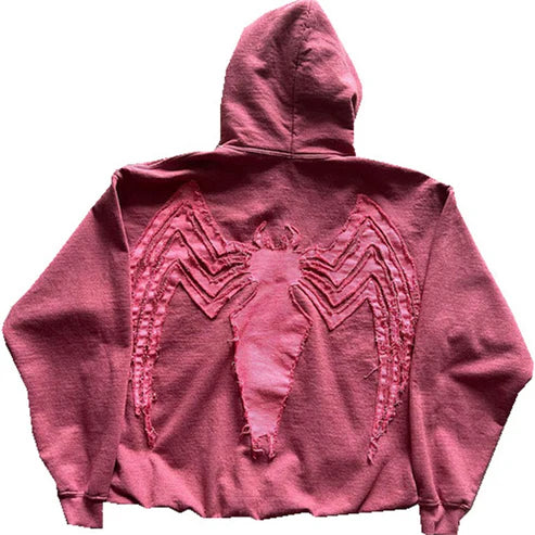 Spider Vintage Graphic Hoodies