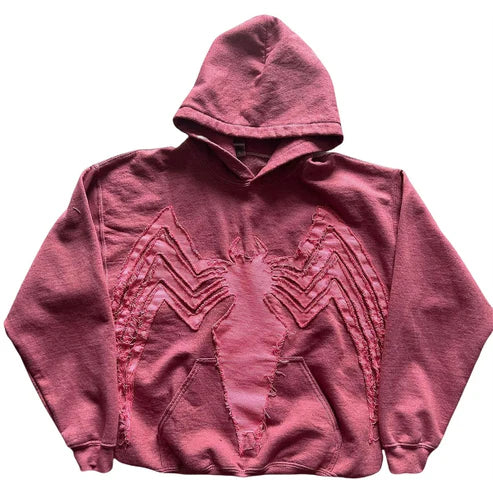 Spider Vintage Graphic Hoodies