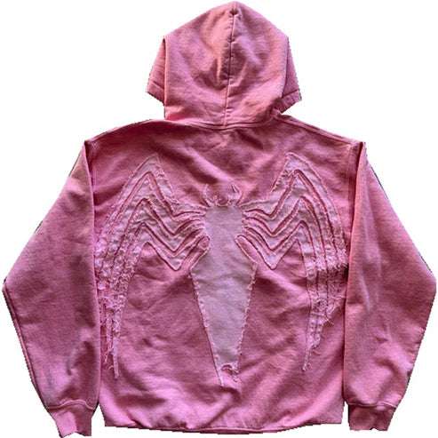 Spider Vintage Graphic Hoodies